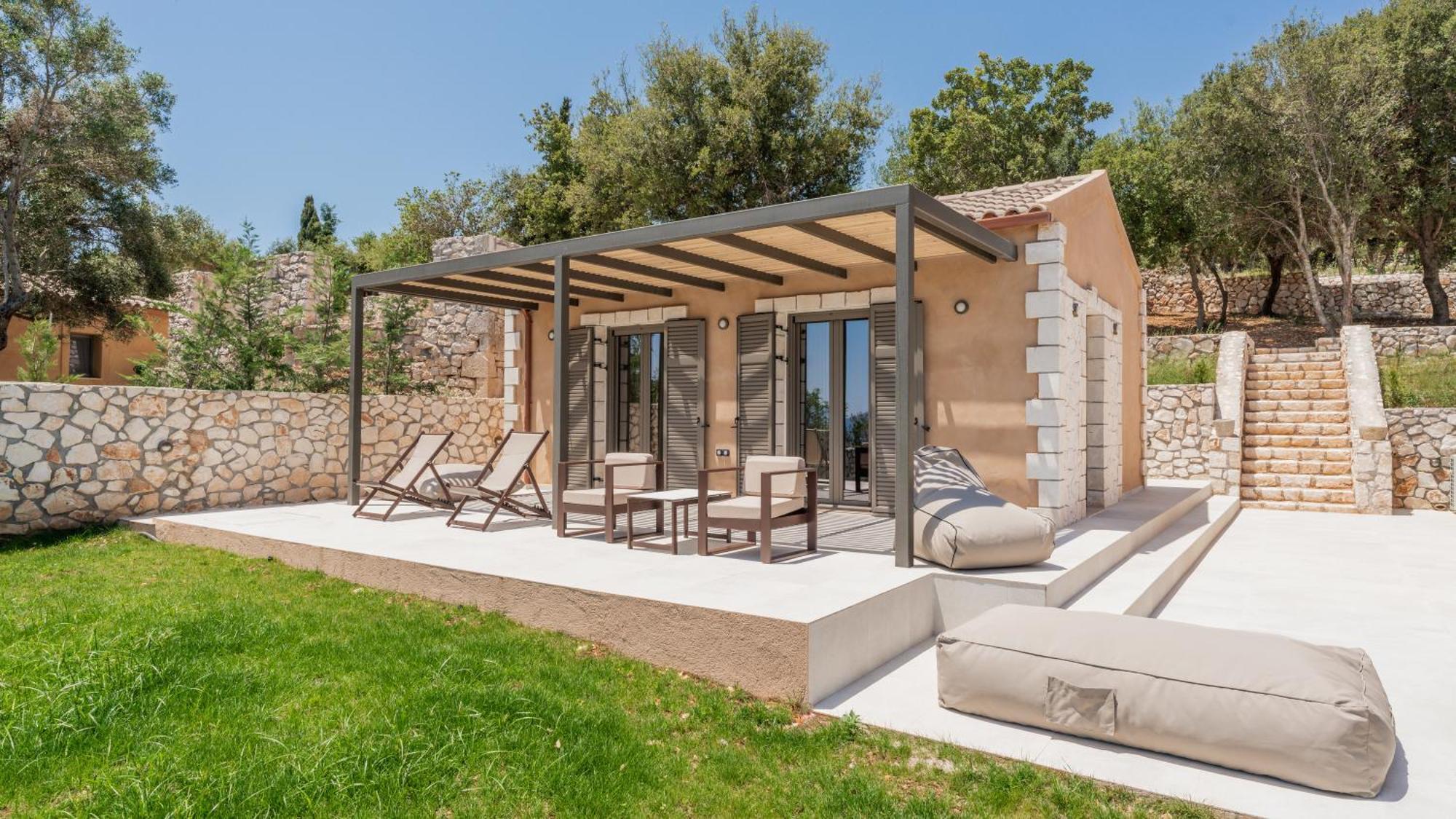 Fiscardo Sunny Villas Fiskardo Bagian luar foto