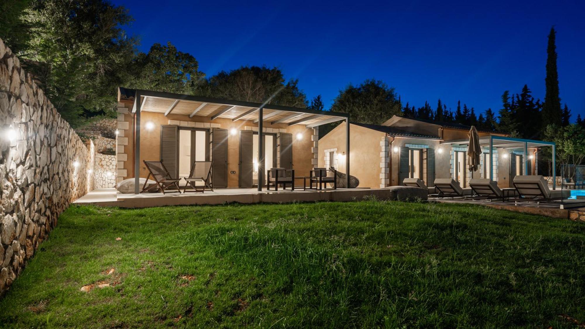 Fiscardo Sunny Villas Fiskardo Bagian luar foto