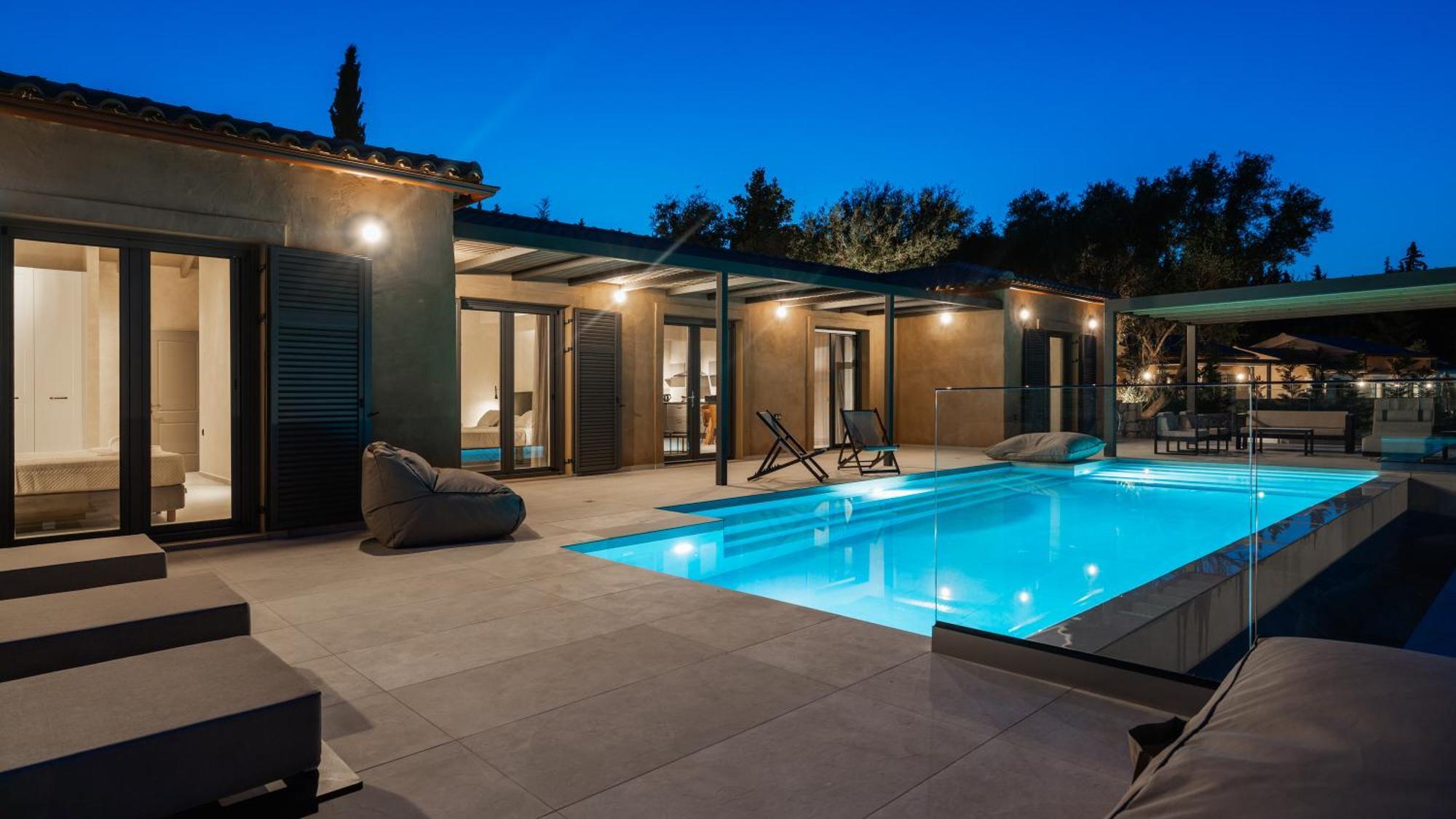 Fiscardo Sunny Villas Fiskardo Bagian luar foto