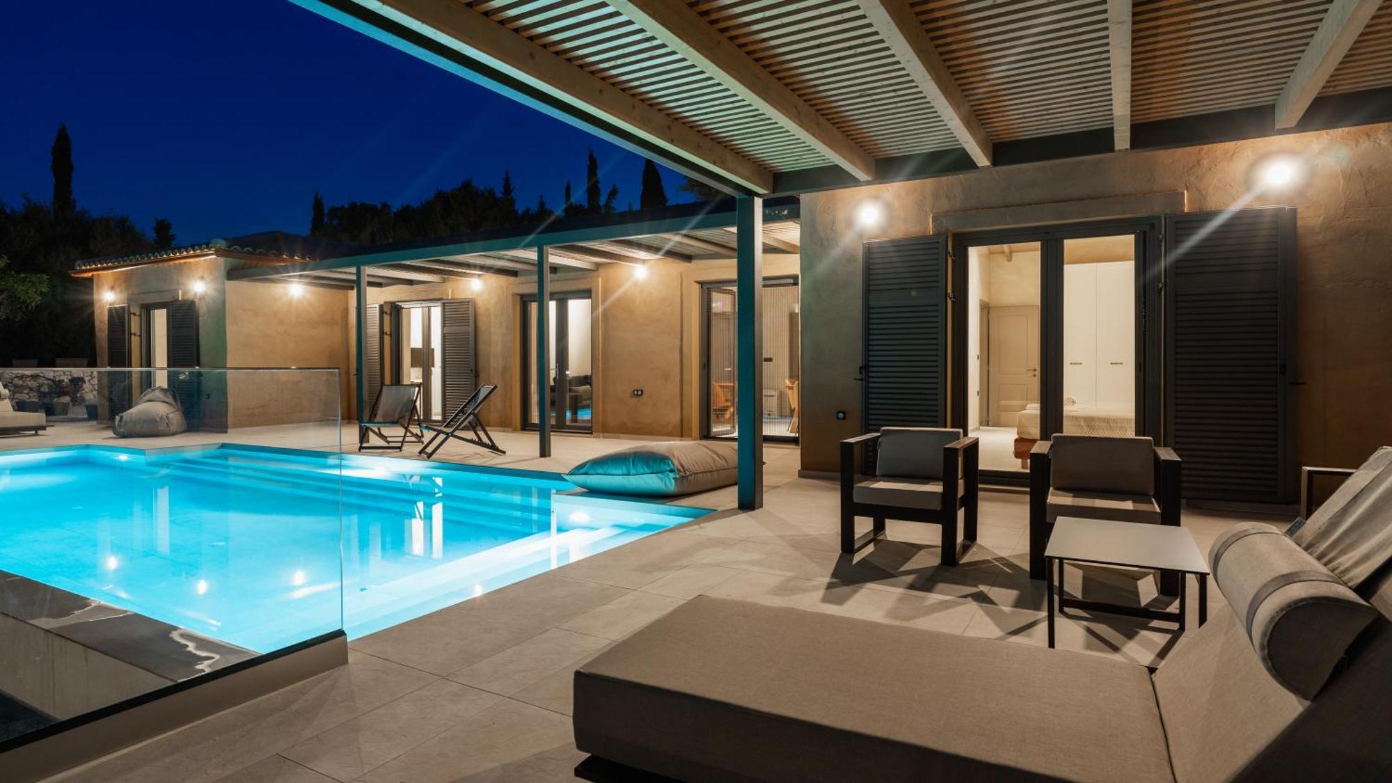 Fiscardo Sunny Villas Fiskardo Bagian luar foto