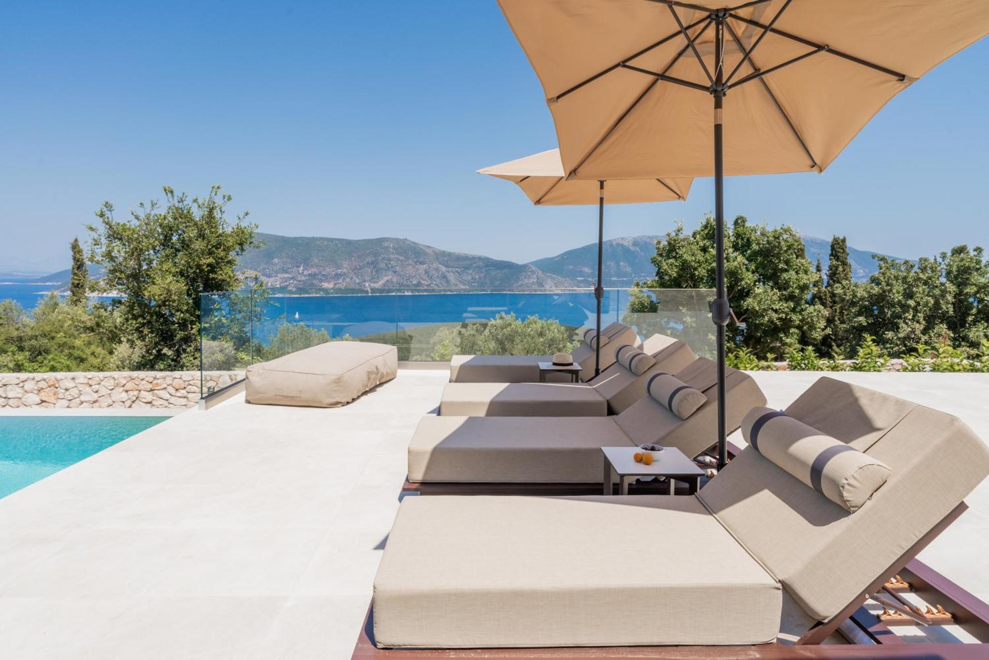 Fiscardo Sunny Villas Fiskardo Bagian luar foto